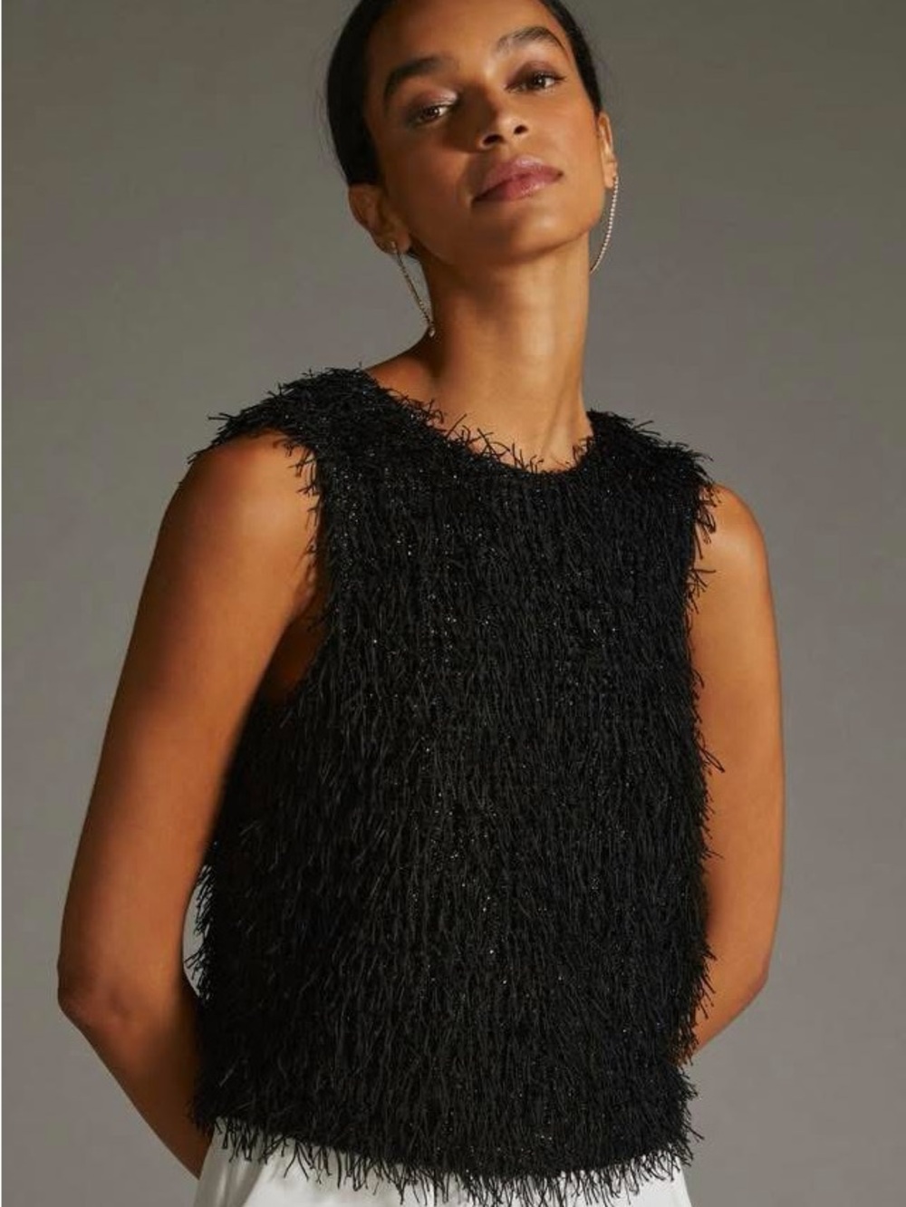 Anthropologie Current Air Textured Top Sz Small - Picture 2 of 6
